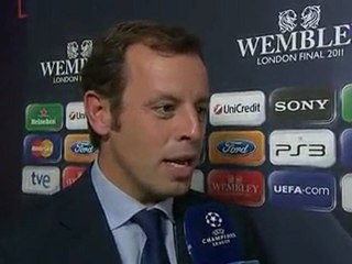 Declaraciones del presidente del Barça, Sandro Rosell!!!