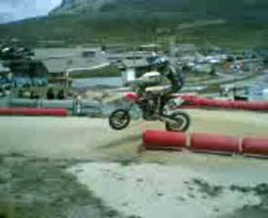 supermotard Alpe d'Huez grenoble   2eme