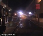 Herido leve en un incendio en Leganés