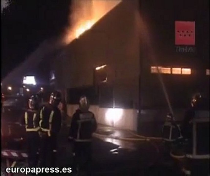 Herido en un incendio en Leganés