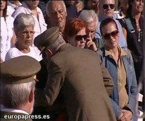 Emotiva despedida al cabo Cristo Ancor