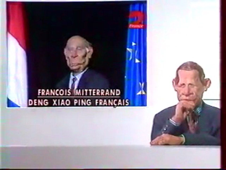 Extrait De l'emission LES GUIGNOLS DE L'INFO mars 1994 Canal+