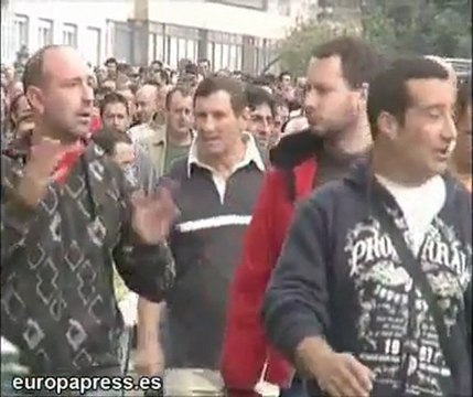 Protesta del metal corta el tráfico en Vigo