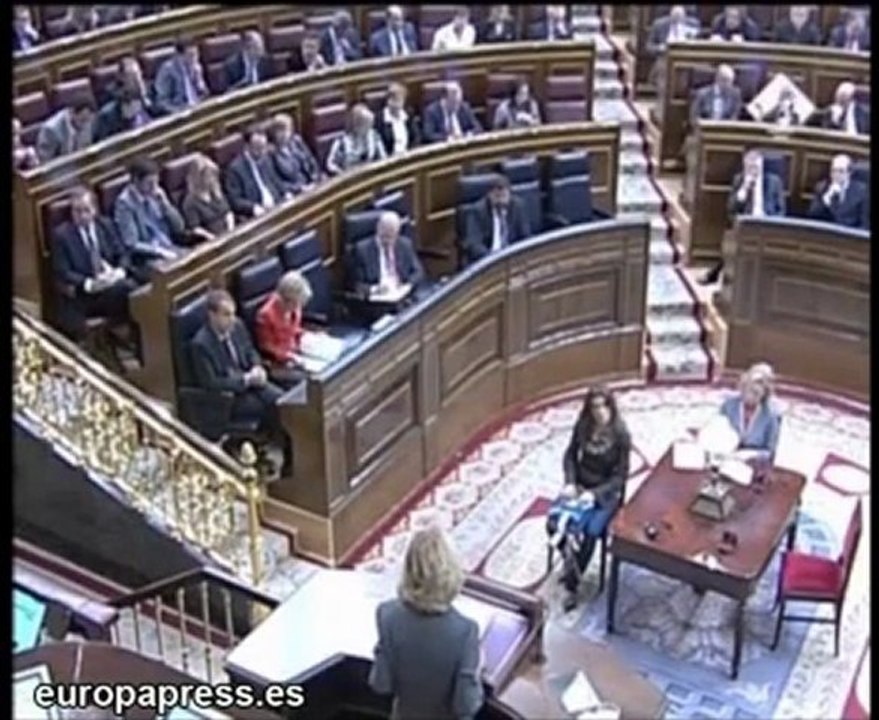 Salgado defiende los Presupuestos para 2010