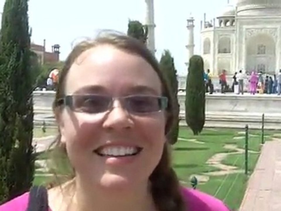 Visiting the Taj Mahal