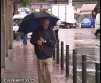 Temporal de lluvia en Cataluña