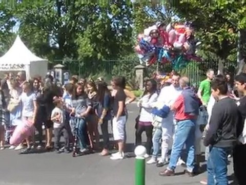 Escrimeurs du CE Châtillon Estoc et Taille à la fête de la ville de Malakoff