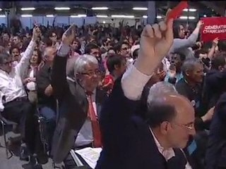 Vote du projet socialiste pour 2012