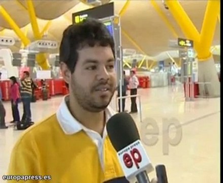 Normalidad en Barajas a pesar de la huelga