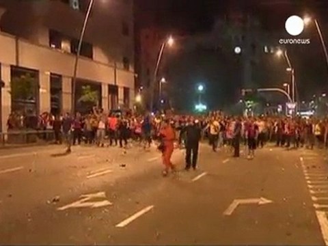Barcelona: decenas de heridos en las celebraciones de la...