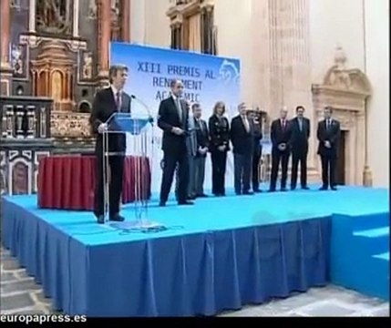 Camps entrega Premios rendimiento académico