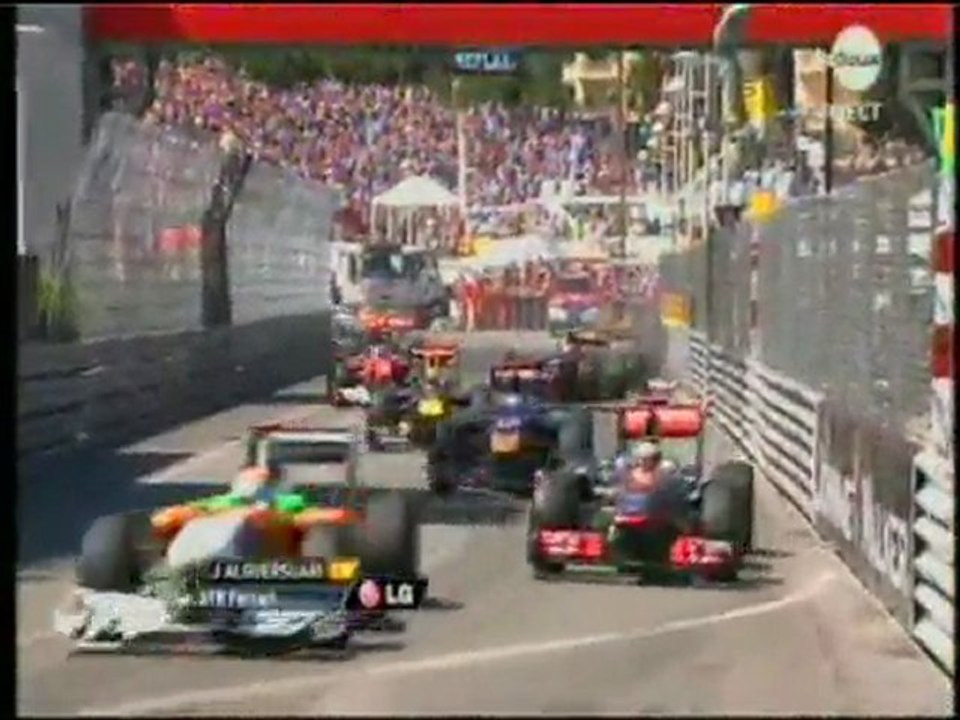 Gros crash à Monaco