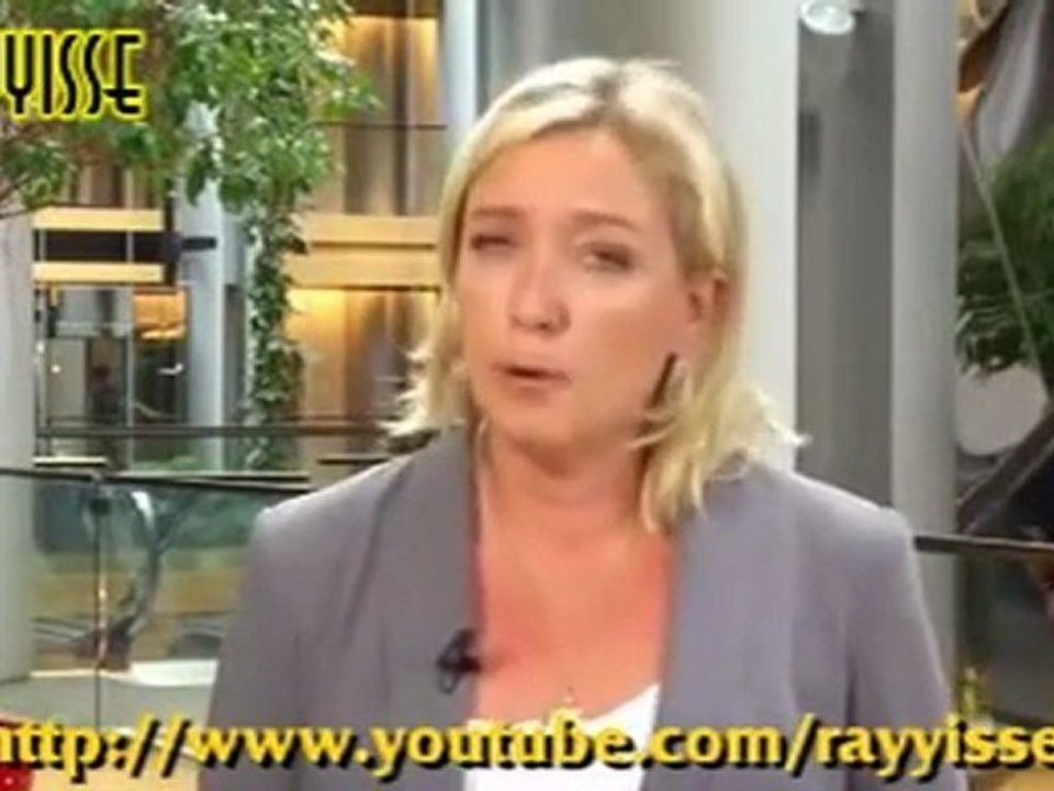 Marine Lepen s'exprime sur la Libye (no comment)