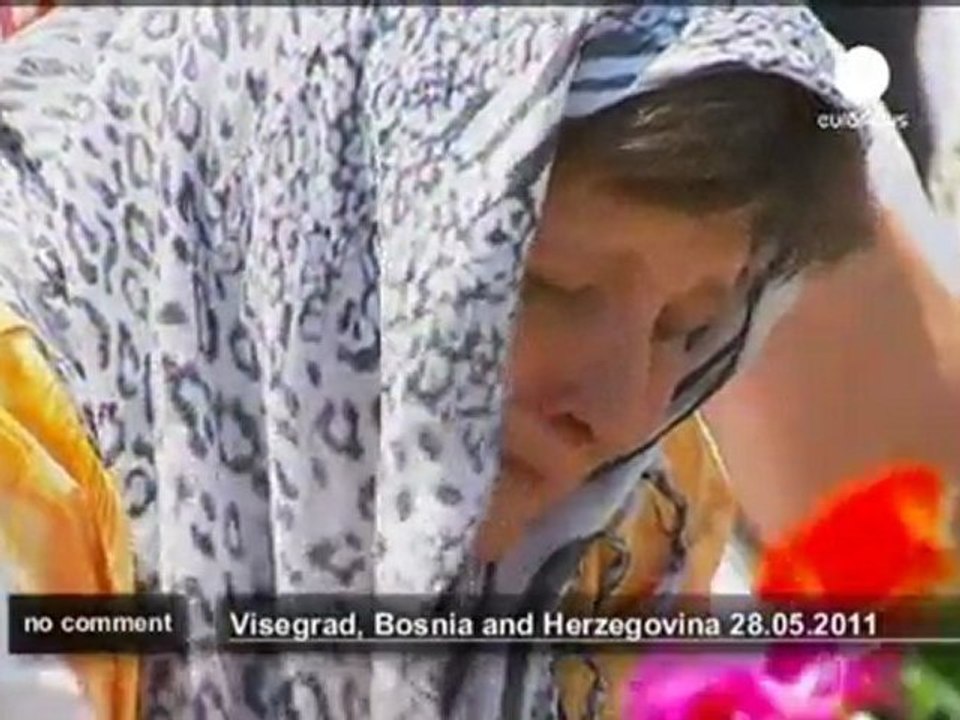 Flowers thrown in memory of Mladic's victims - no comment