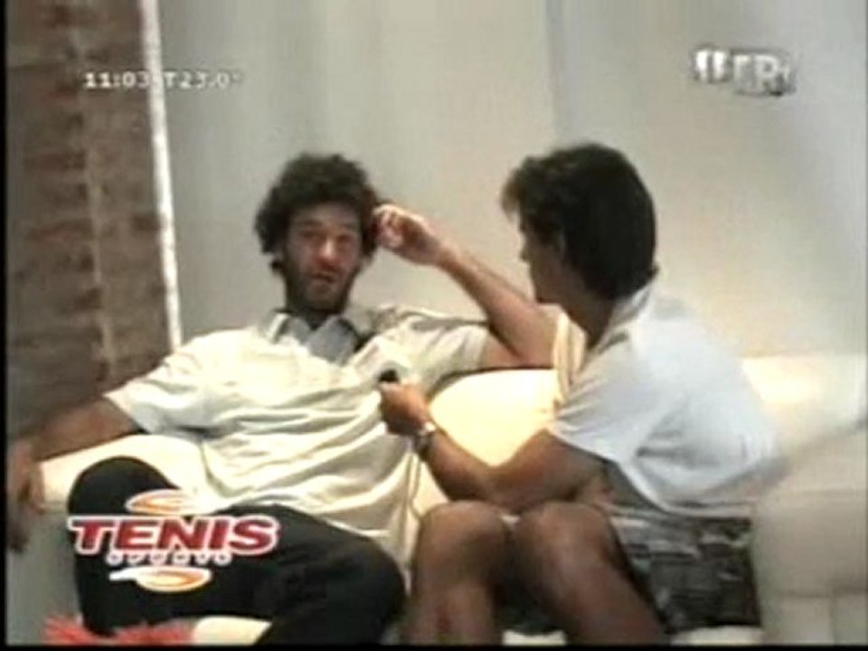 2011.04.02 Diego Hartfield @ TenisSports TV (Part 2)