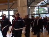 inauguration de la nouvelle caserne des pompiers de Mirande