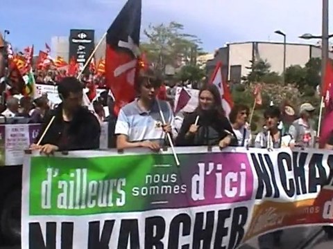 Manifestation unitaire contre le racisme à Orléans