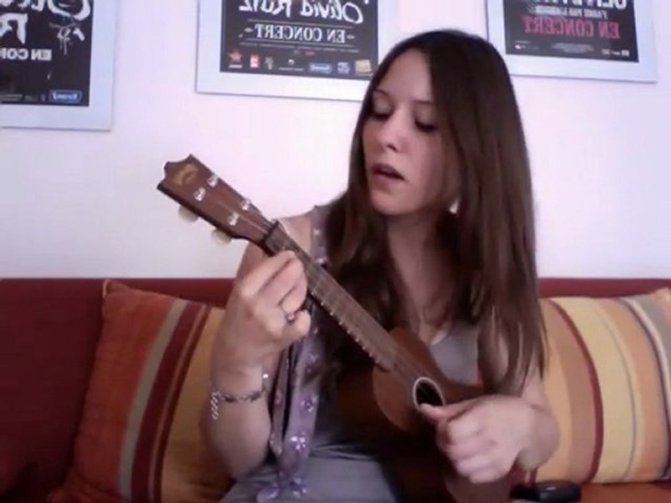 "La Femme Chocolat" en couleur et au ukulélé - mai 2011