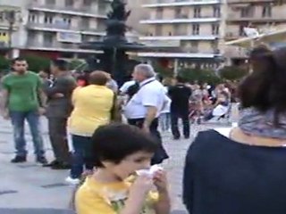 Κινητοποίηση αγανακτισμένων στην Πλατεία Γεωργίου 29/05/11 (20:20