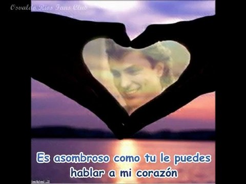 OSVALDO RIOS: ESTAS ENTRE EL CUERPO Y EL ALMA