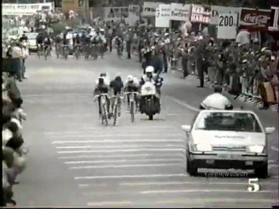 La Cinq - "Championnat du Monde de Cyclisme" 1991 (Stuttgart / Allemagne)