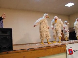 L’AQUITAINE, LA COURSE COULEUR NATURE 2011- épreuve des déguisements -