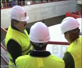 Aguirre pone en marcha tuneladora 'Adelantada'