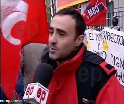 Trabajadores de Iberia protestan por precariedad laboral