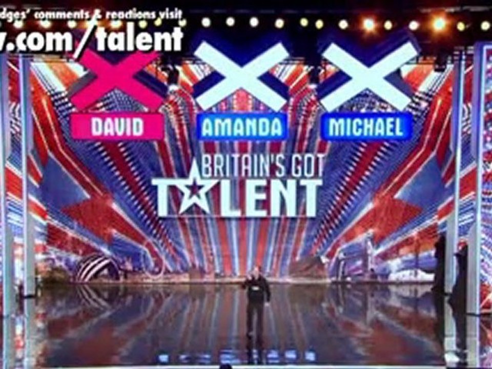 Hendrick Huelsman, German Singer - Britains Got Talent