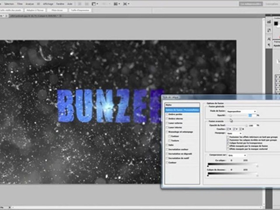 Speed art fon d'écran bunzee