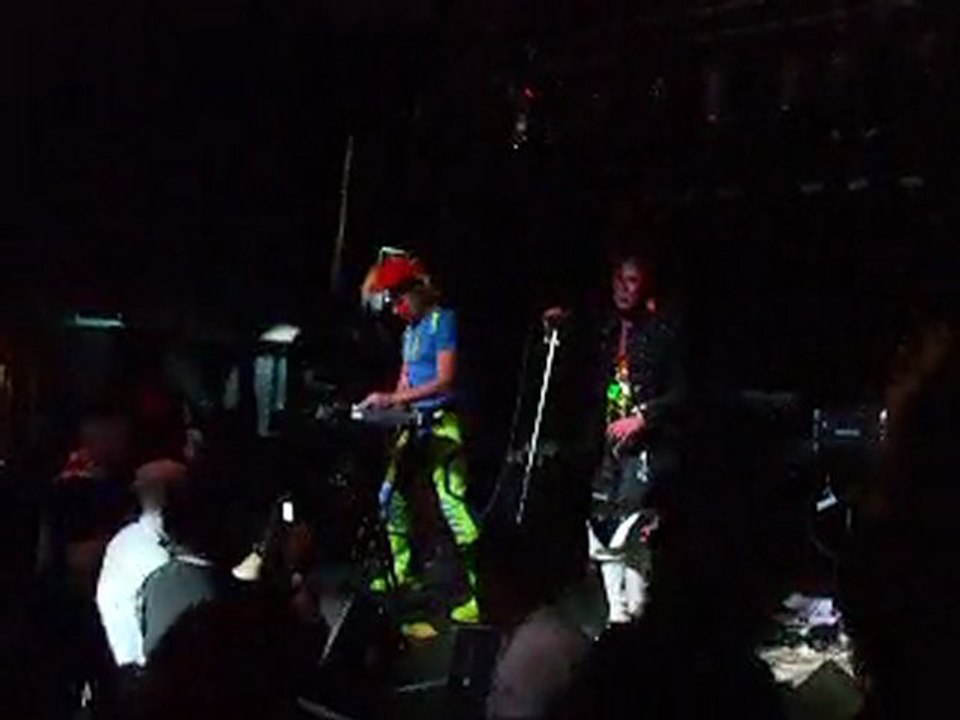 SIGUE SIGUE SPUTNIK ELECTRONIC "Love Missile" at the Purple Turtle, London, 2011.
