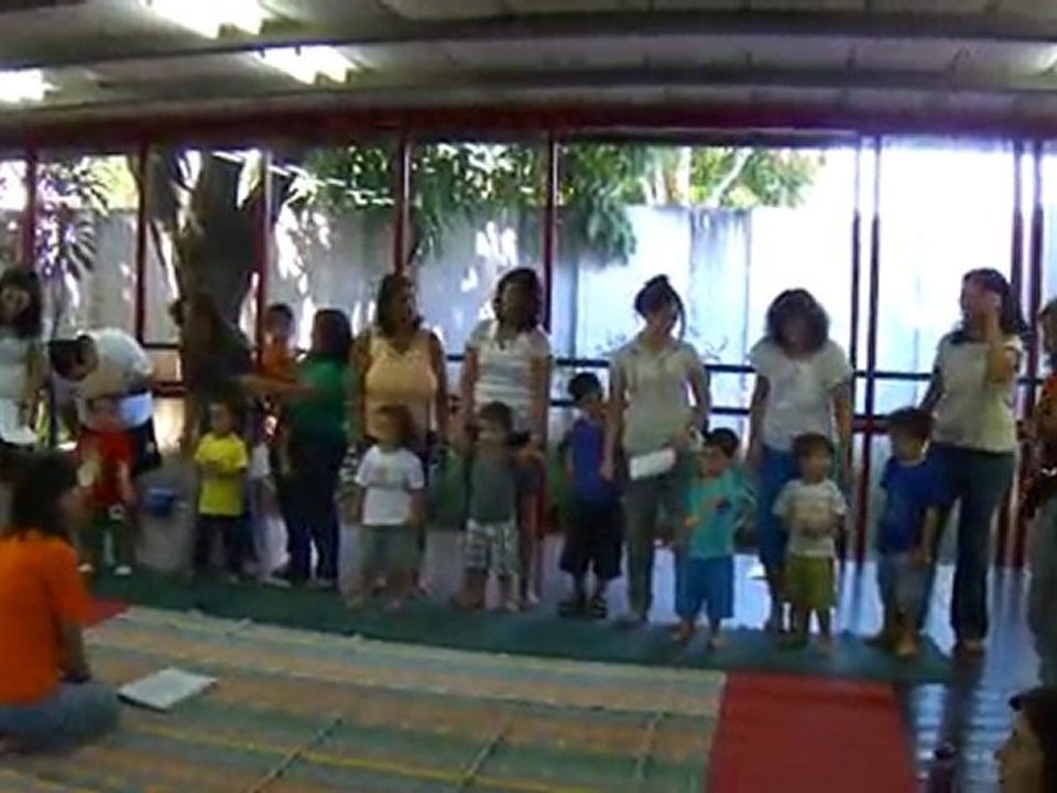 Apresentação Negro Gato para turma visitante - 05.07.2011