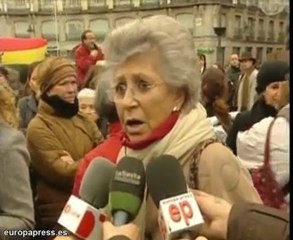 Concentración en Madrid por Aminetu Haidar