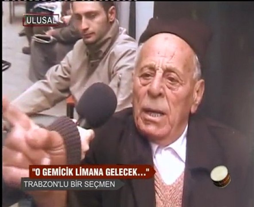 trabzonlu bir dededen tayyip erdoğan ve oğlunun gemiciği hakkında yorum