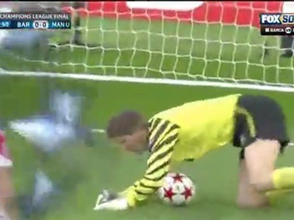 バルセロナ 対 ユナイテッド　'10-11 チャンピオンズリーグ決勝 前半