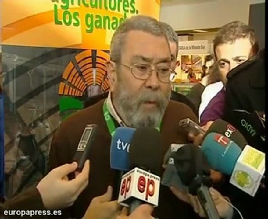Cándido inaugura el Congreso Federal  UPA-UGT