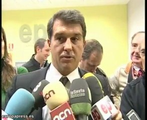 Laporta ve importante el derby del sábado