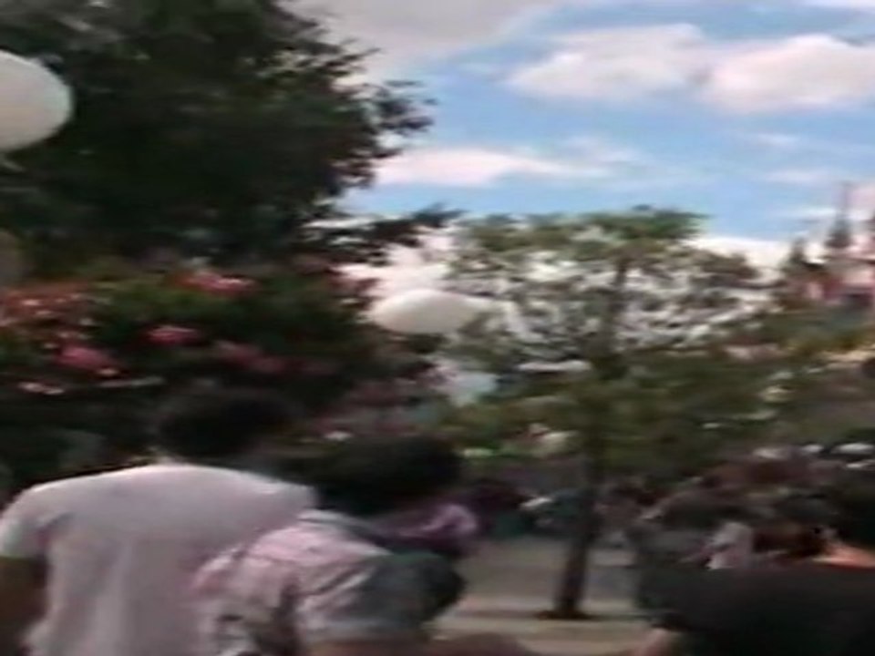 le train express des stars disney et les personnages