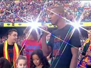 Barcelona kupayı evinde kutladı