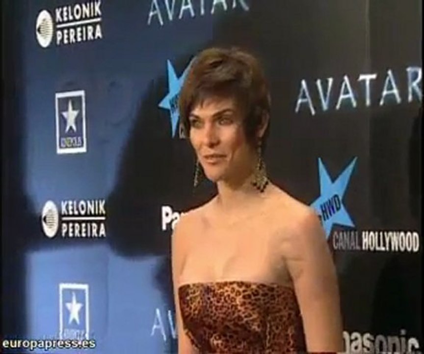 Numerosos famosos en el estreno de "Avatar"