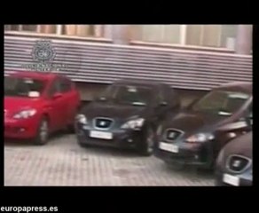 Policía desarticula banda robo de coches