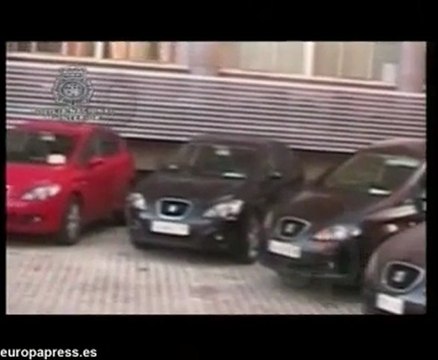 Policía desarticula banda robo de coches