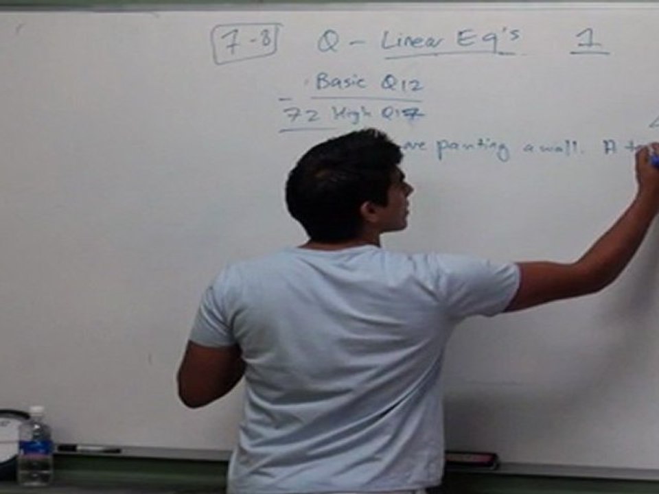 linear equation basic K69