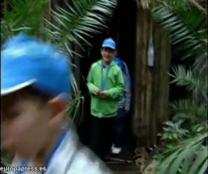 Niños disfrutan de la Naturaleza en Navidad