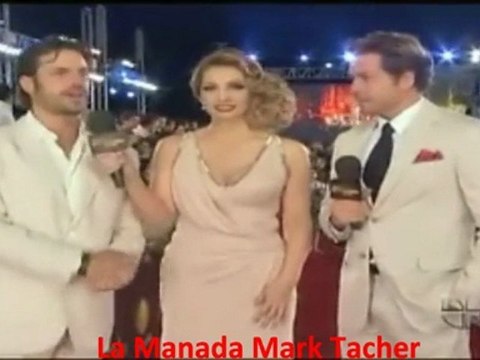 MARK TACHER EN ALFOMBRA ROJA DE PREMIOS TVyNOVELAS 2011