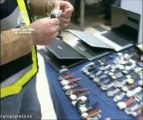 Más de 225 modelos de relojes falsificados