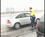 El temporal de nieve corta carreteras