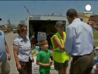 Obama ayağının tozuyla Missouri'de