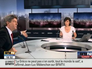 Jean-Luc Mélenchon sur BFMTV dans l'émission "BFMTV 2012"  le 29/05/2011