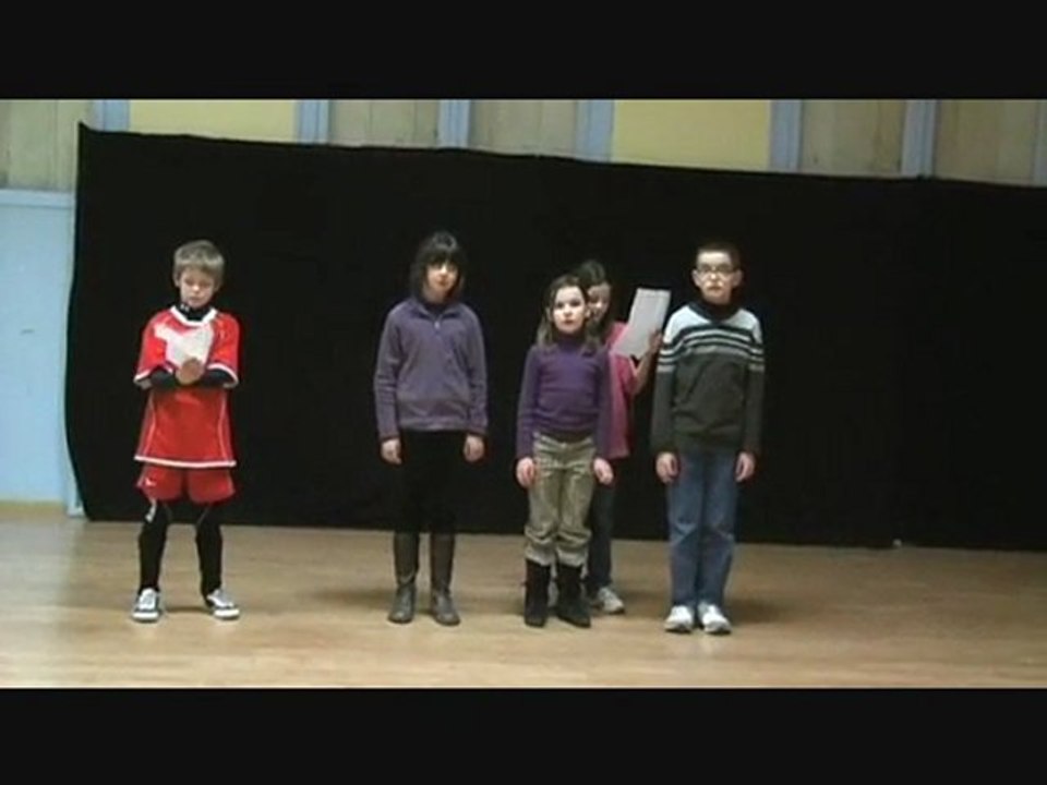 Fi Théâtre Atelier enfant 2010/2011 Répétition